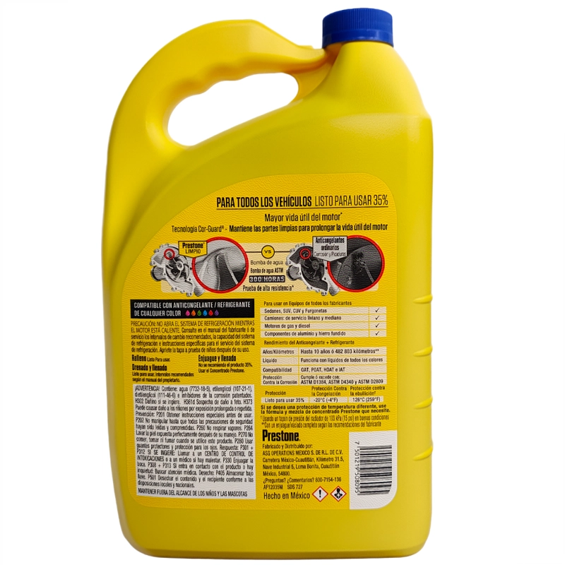 ANTICONGELANTE PRESTONE 35% TODO VEHICULO - 2
