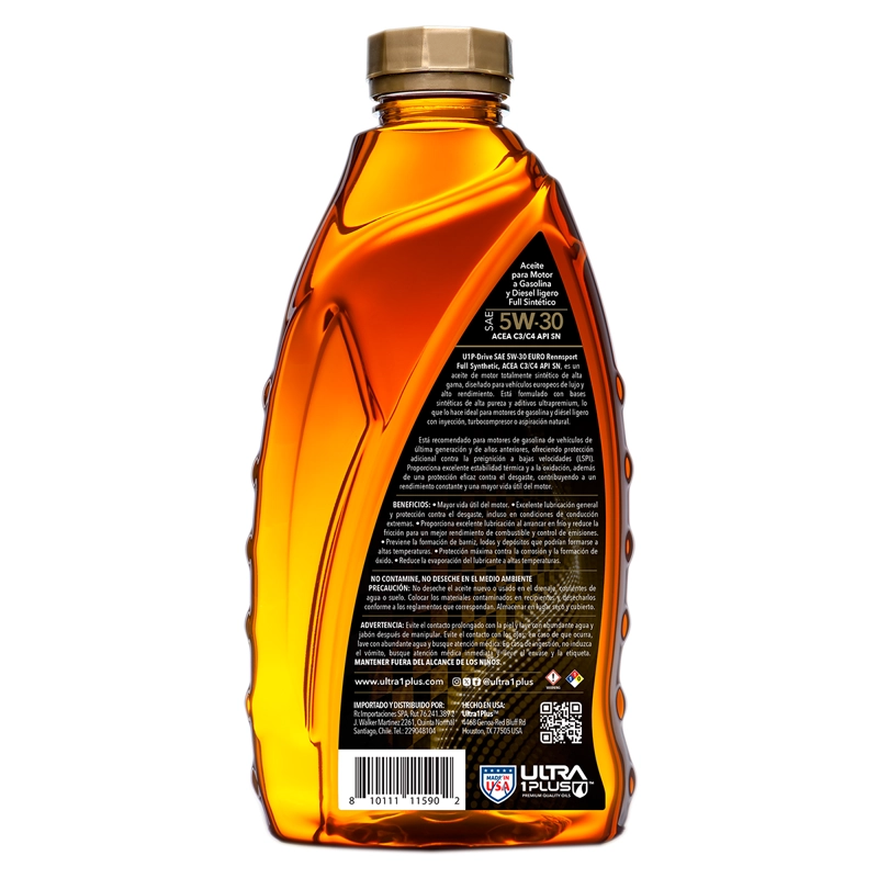 ACEITE DE MOTOR 5W-30 ULTRA1PLUS FULL SINTE TICO EURO - 2