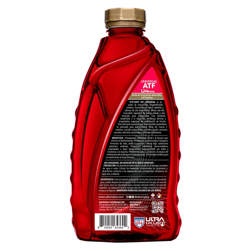 ACEITE TRANSMISION ULTRA1PLUS ATF UNIVERSAL FULL SINTE TICO - 2