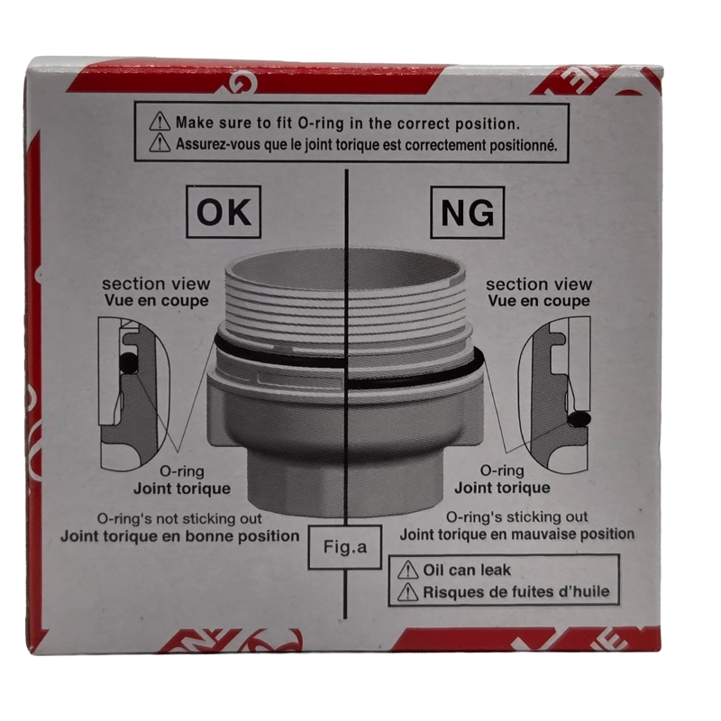 FILTRO ACEITE TOYOTA 04152-YZZA6 ORIGINAL COROLLA - 4