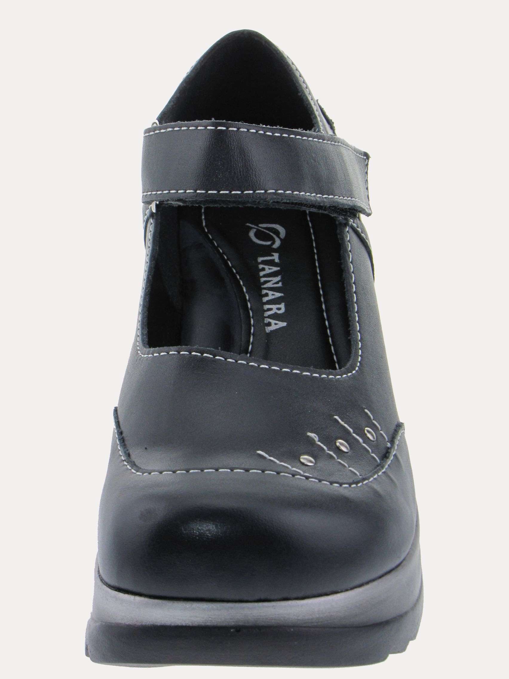 SANDALIAS MUJER VÍA FRANCA CUERO NEGRO ART. 5R1264PRETO - 3