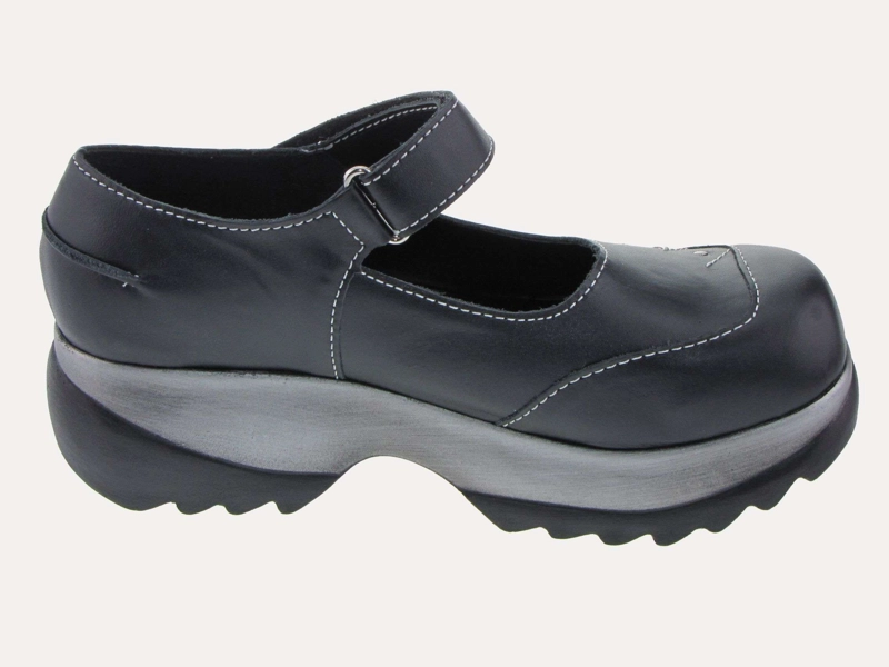 SANDALIAS MUJER VÍA FRANCA CUERO NEGRO ART. 5R1264PRETO - 4