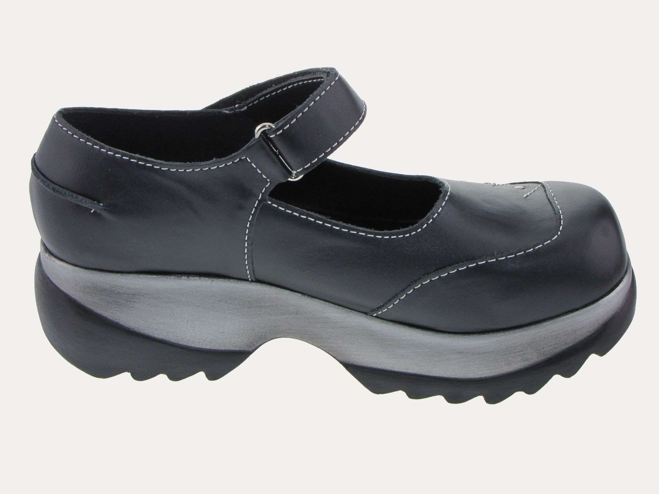 SANDALIAS MUJER VÍA FRANCA CUERO NEGRO ART. 5R1264PRETO - 4