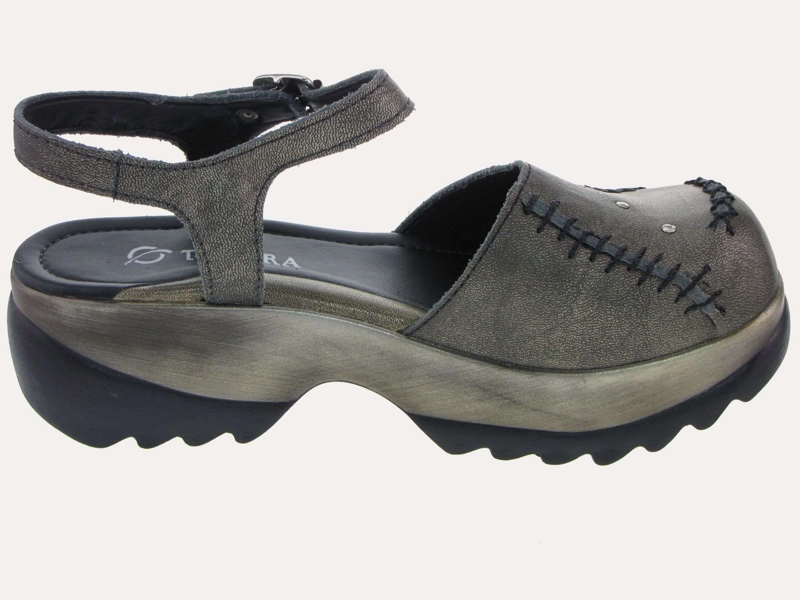 SANDALIAS MUJER VÍA FRANCA CUERO ORO ART. 5R1262OURO - 4