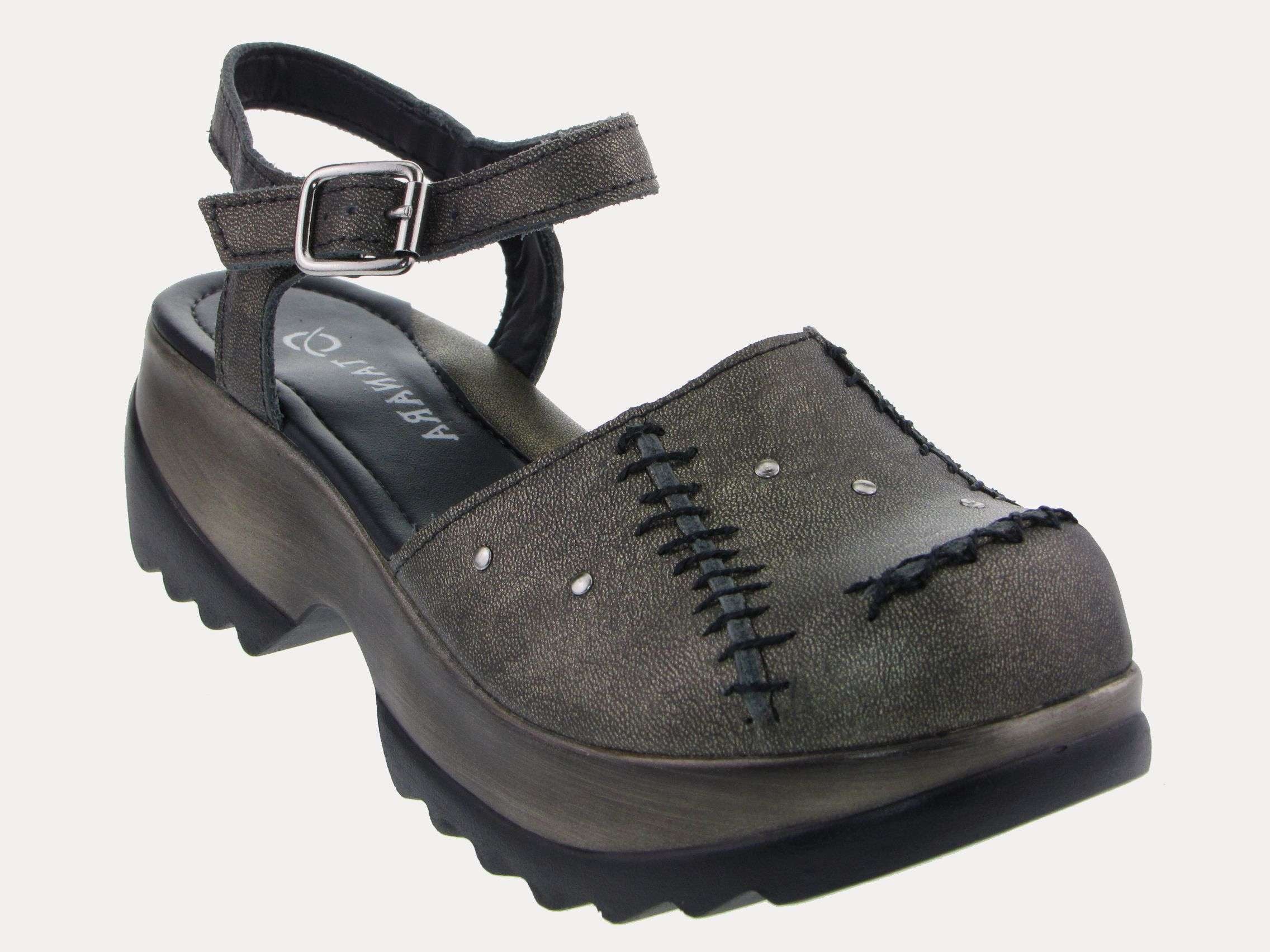 SANDALIAS MUJER VÍA FRANCA CUERO ORO ART. 5R1262OURO - 1