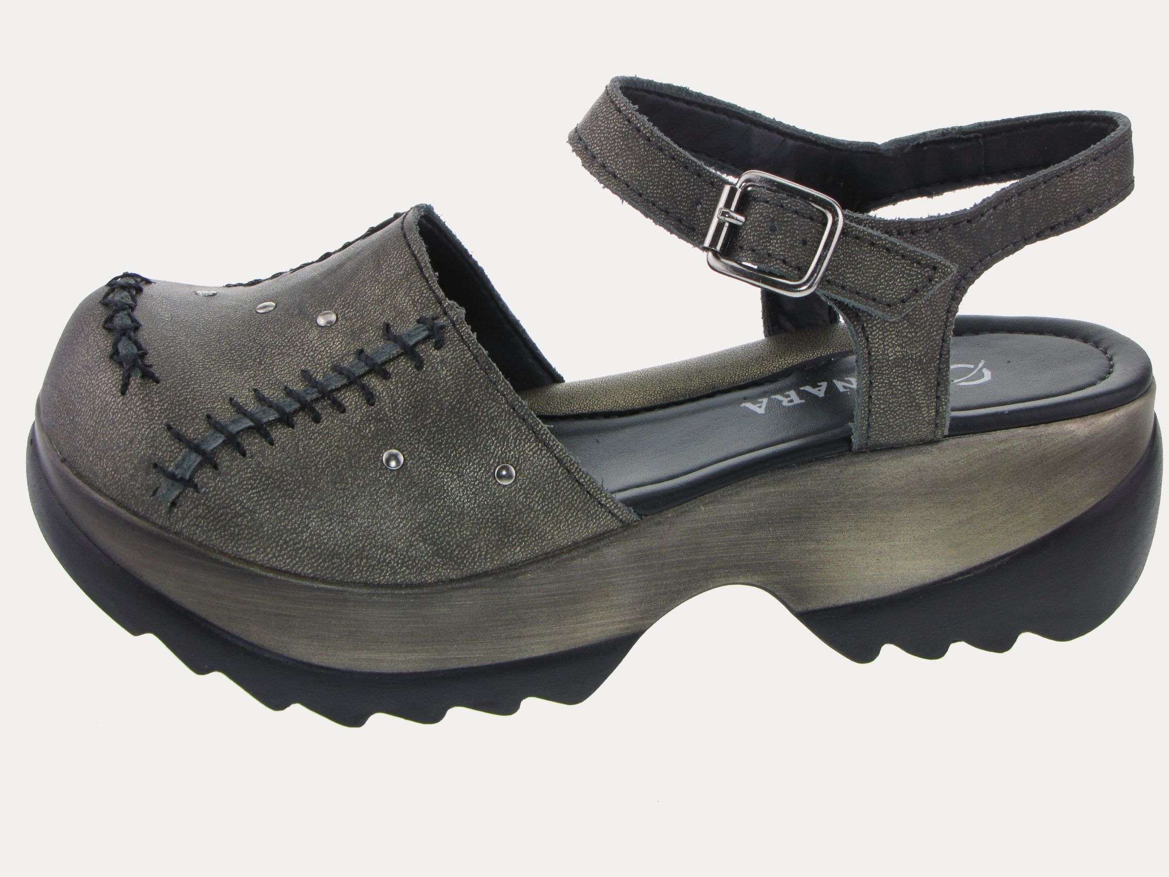 SANDALIAS MUJER VÍA FRANCA CUERO ORO ART. 5R1262OURO - 2