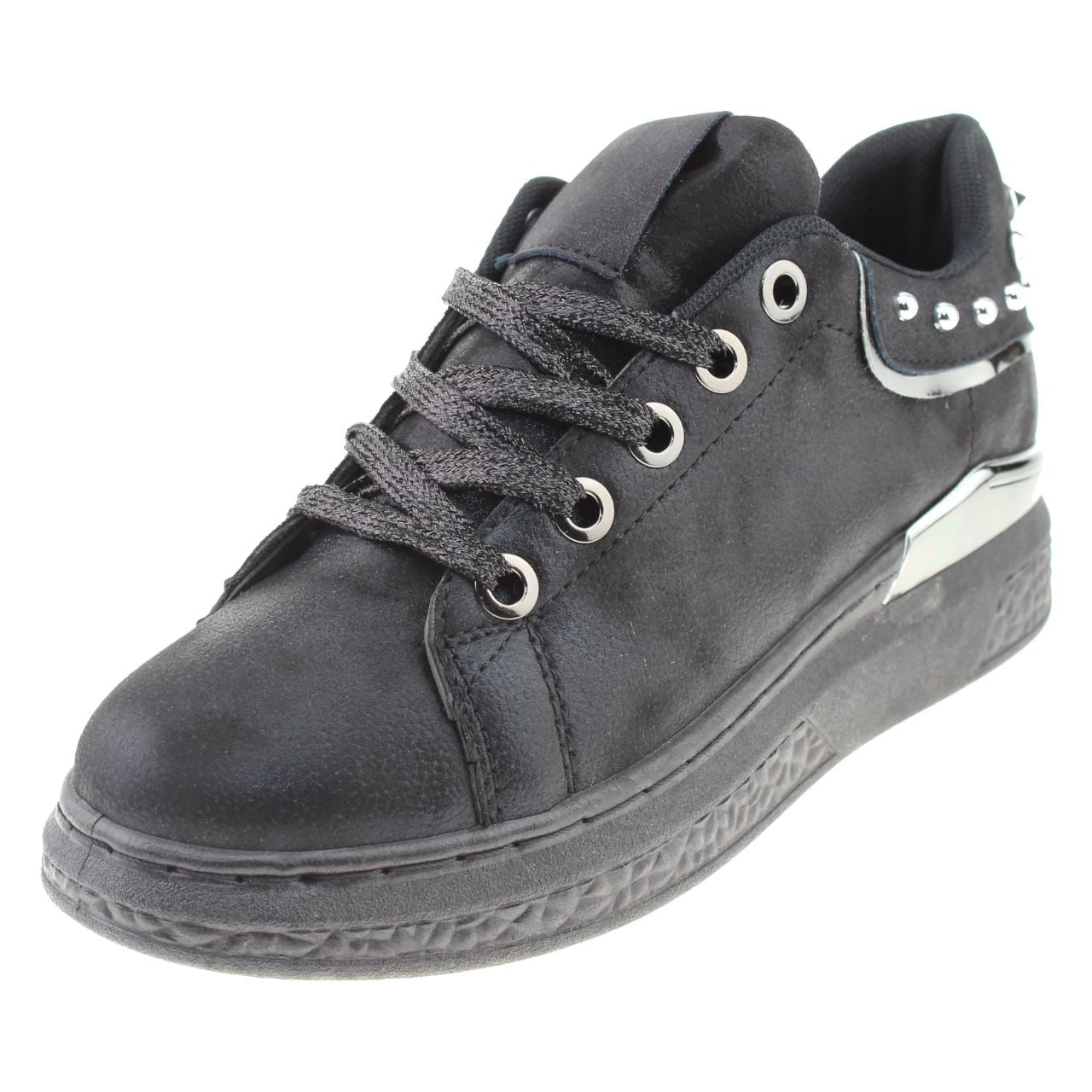 ZAPATILLAS MUJER VIA FRANCA FORMALES NEGRO ART. 51831BLACK