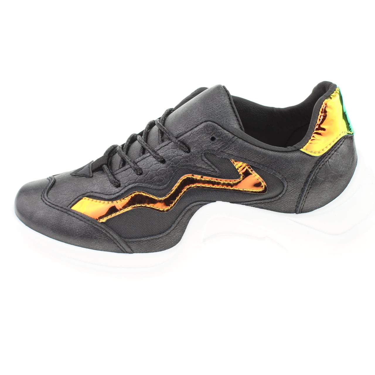 ZAPATILLAS MUJER VIA FRANCA CASUALES NEGRO ART. 5AN11103BLA - 4