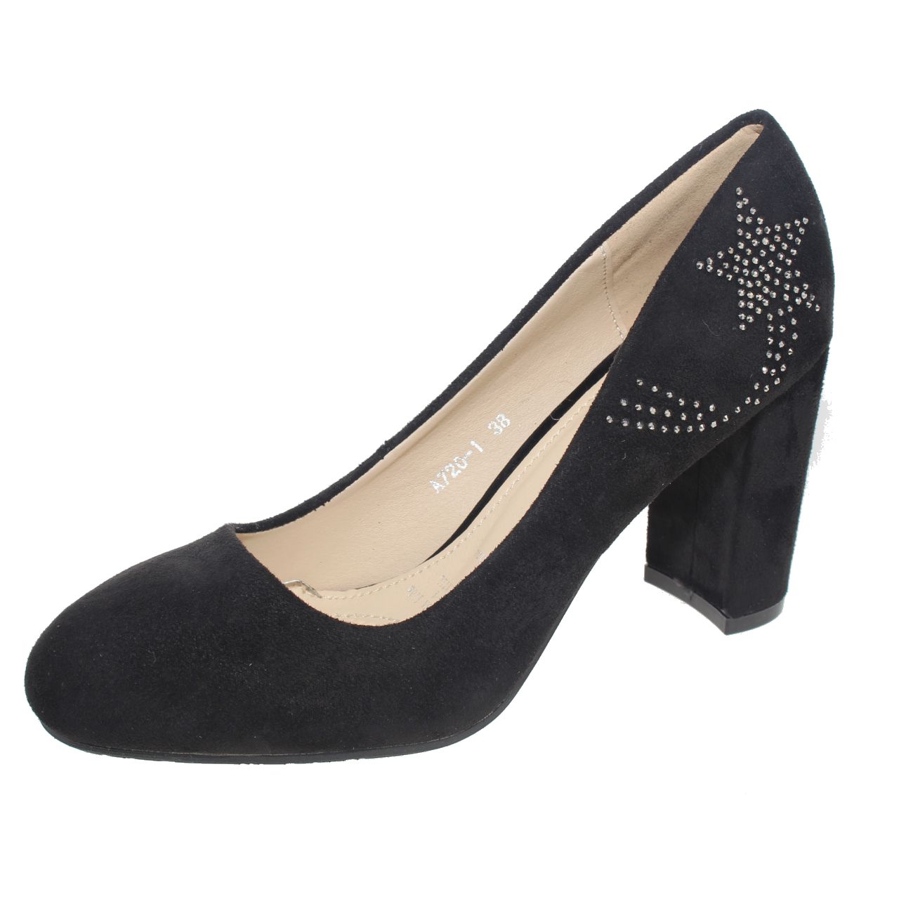 ZAPATO NEGRO VIA FRANCA ART. 5A7201BLACK - 1
