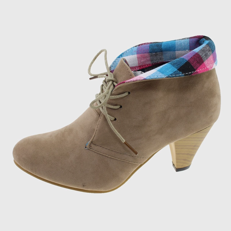 BOTÍN VIA FRANCA BEIGE TACÓN ART. 5IN1549 CASUAL - 2