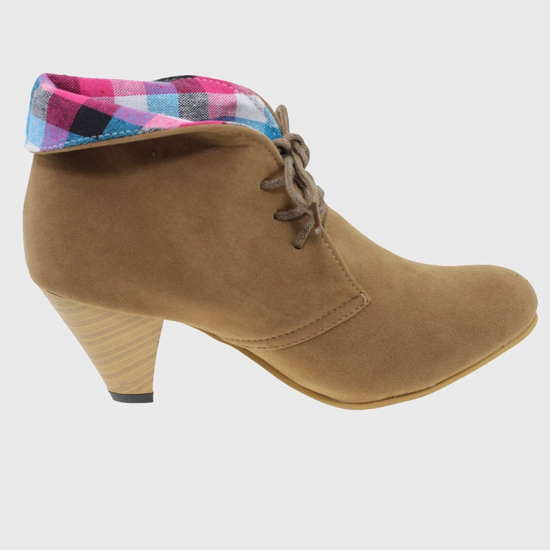 BOTÍN VIA FRANCA BEIGE TACÓN ART. 5IN1549 CASUAL - 3