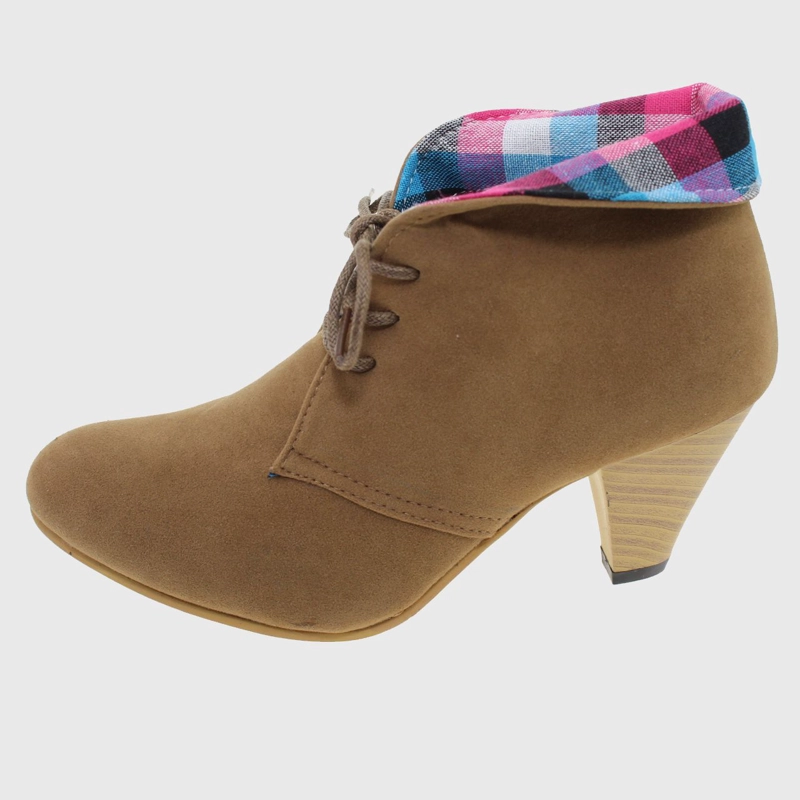 BOTÍN VIA FRANCA BEIGE TACÓN ART. 5IN1549 CASUAL - 4
