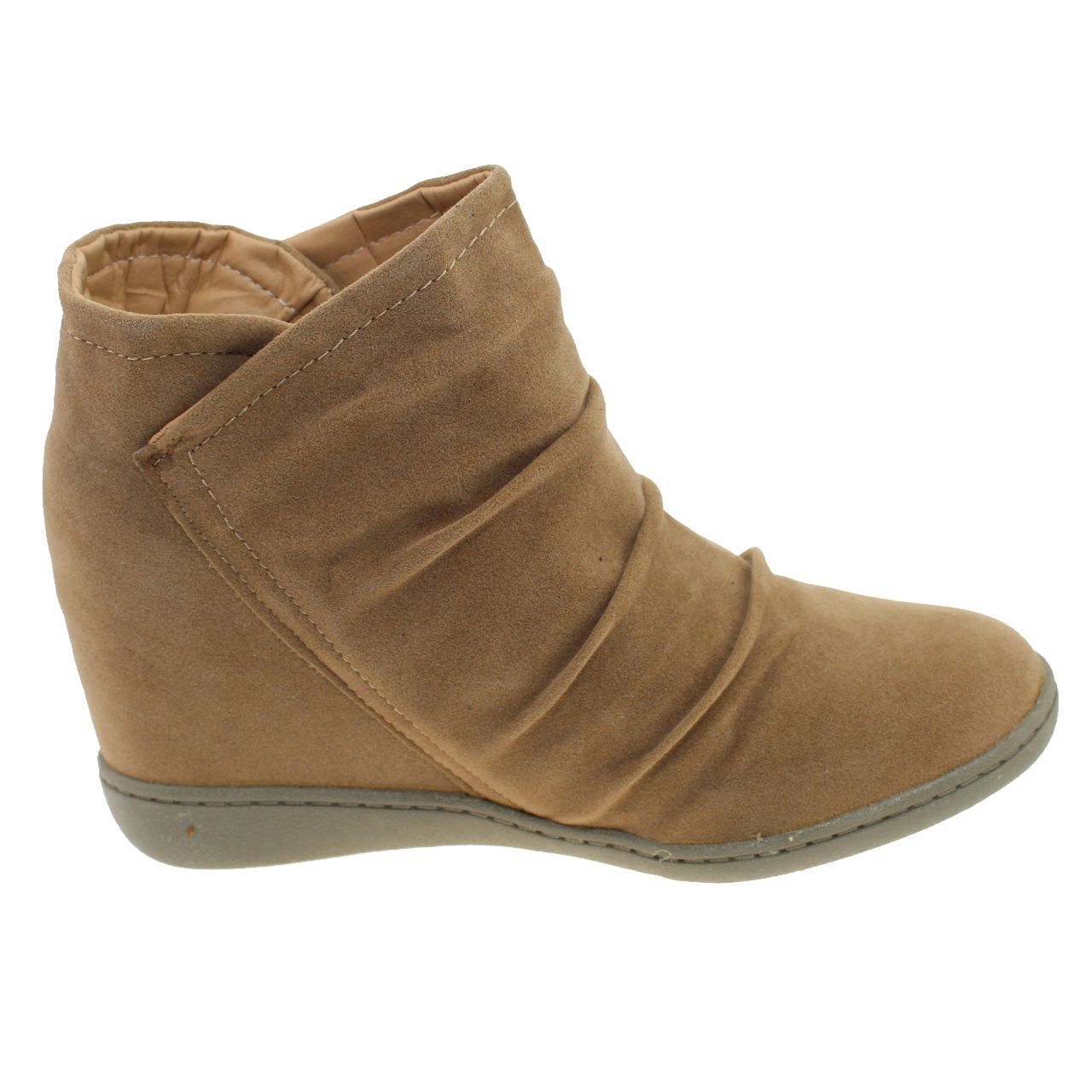 BOTÍN VIA FRANCA BEIGE TERRAPLEN ART. 5SK100 CASUAL - 4
