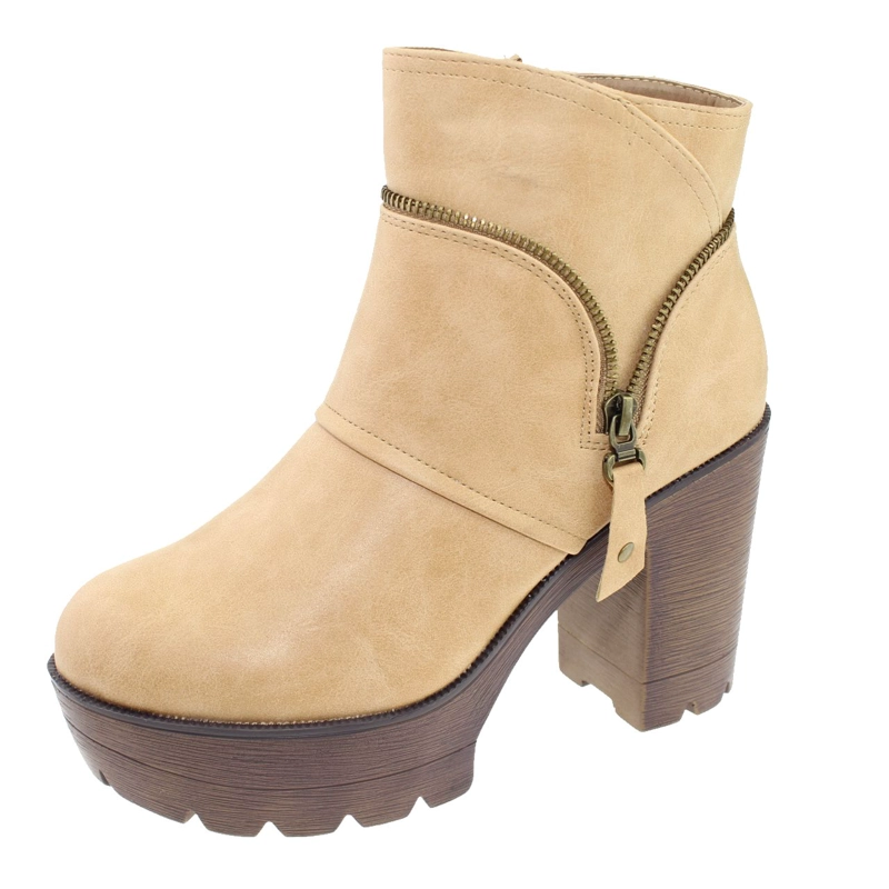 BOTÍN VIA FRANCA CAMEL ART. 5WK18036CA CASUAL - 1