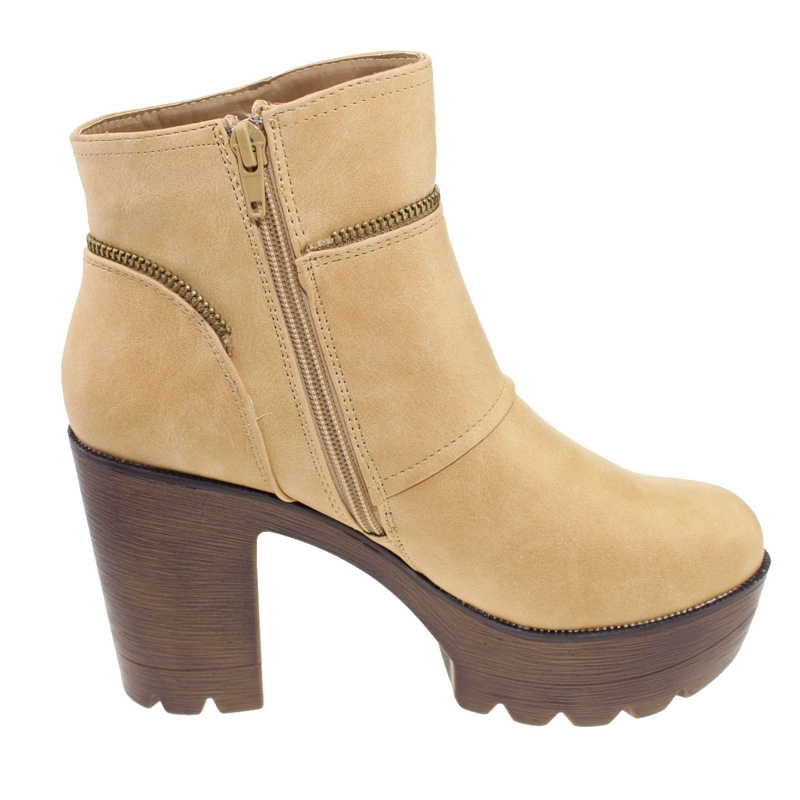 BOTÍN VIA FRANCA CAMEL ART. 5WK18036CA CASUAL - 3