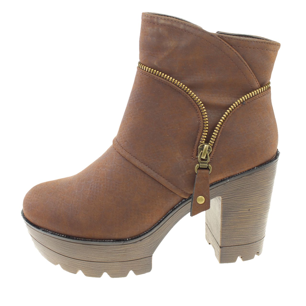 BOTÍN VIA FRANCA CAMEL ART. 5WK18036CA CASUAL - 4