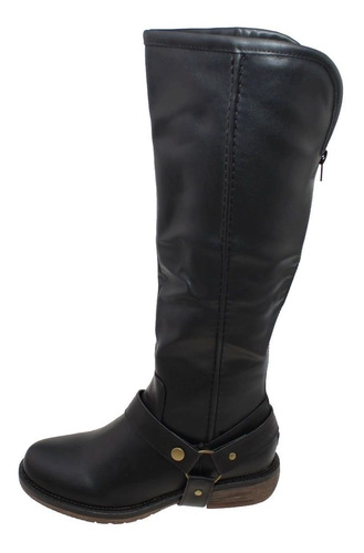 BOTAS MUJER VÍA FRANCA NEGRO ARMONIA ART. 5ZY6611BLA - 6