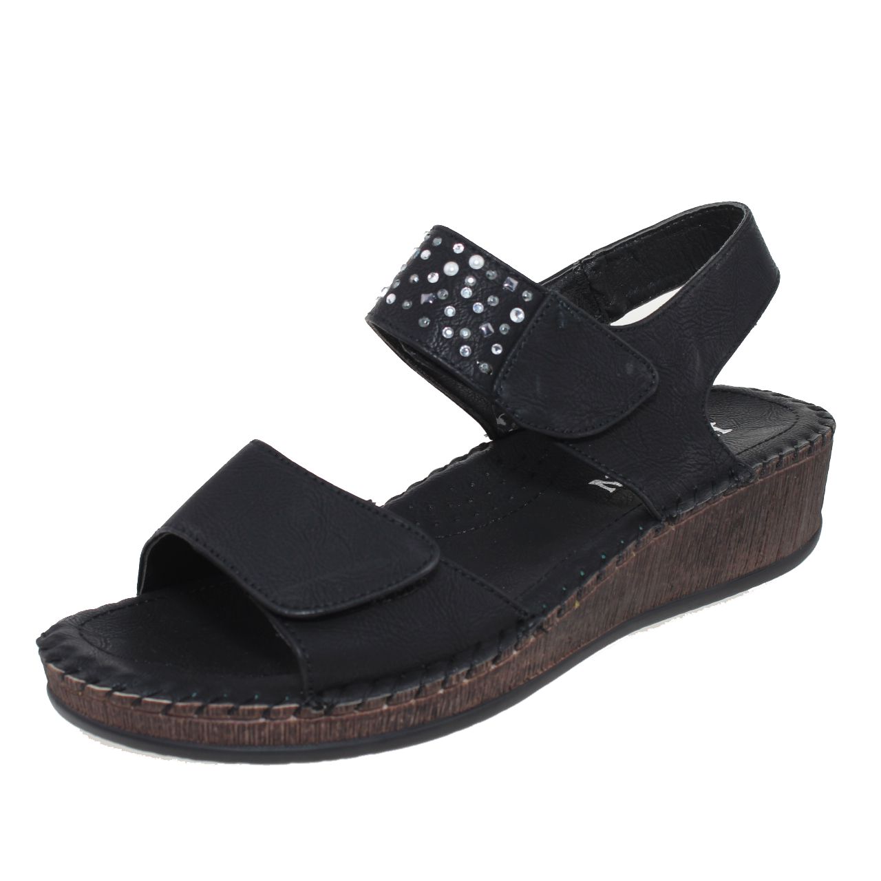 SANDALIA NEGRO VIA FRANCA ART. 5AK20BLACK - 1