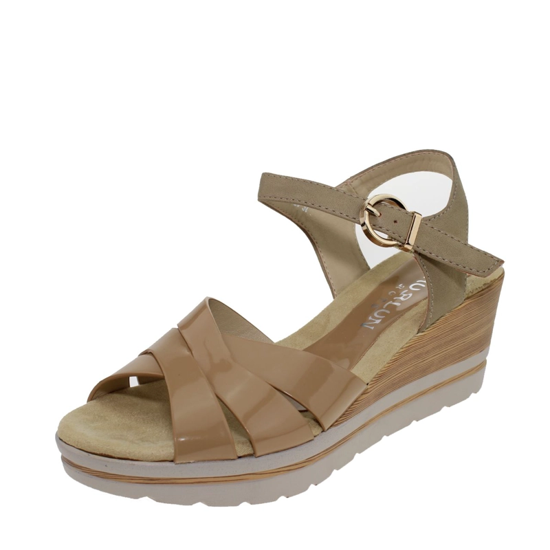 SANDALIAS MUJER VÍA FRANCA TOSTADO ART. 5AK9931LTAN - 1