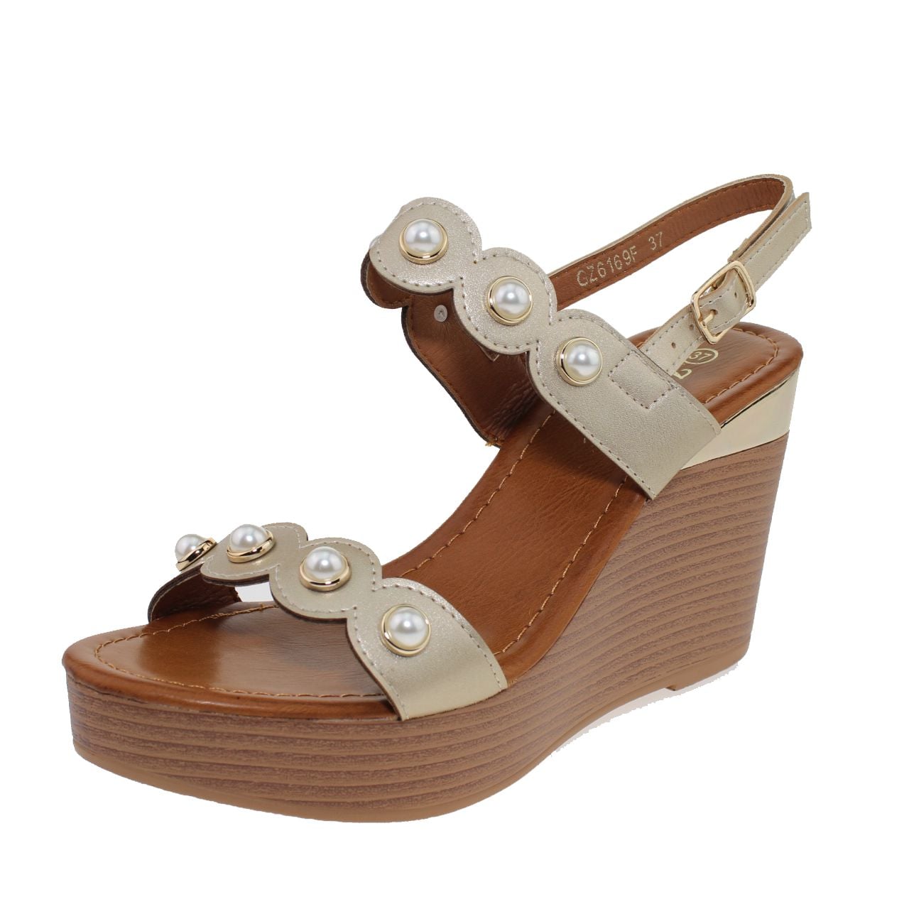 SANDALIAS MUJER VÍA FRANCA ORO ART. 5GZ6169GOLD - 1