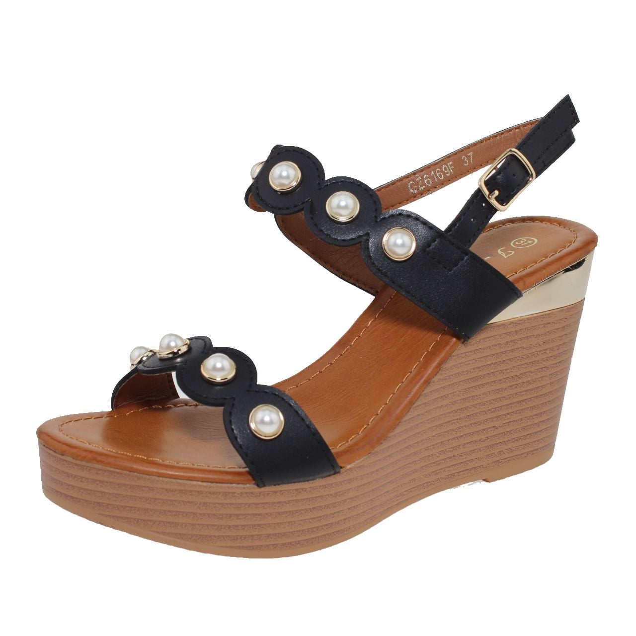 SANDALIA NEGRO VIA FRANCA ART. 5GZ6169BLACK - 1