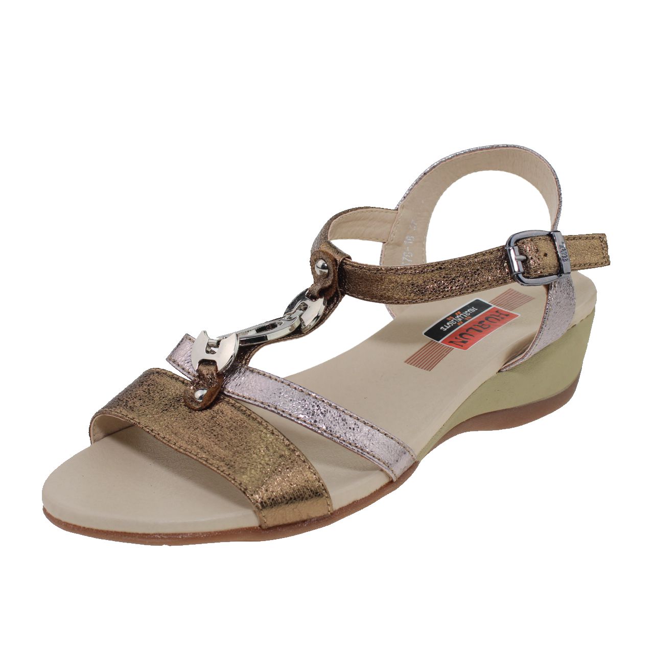 SANDALIA NEGRO VIA FRANCA ART. 5AK78GOLD - 1