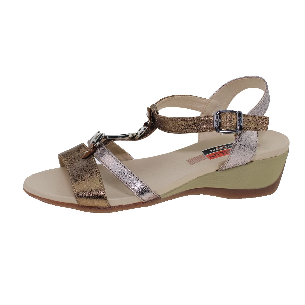 SANDALIA NEGRO VIA FRANCA ART. 5AK78GOLD - 2
