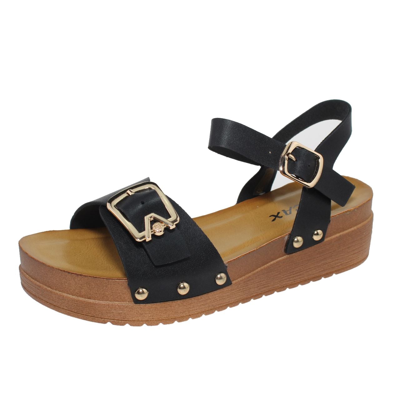 SANDALIA NEGRO VIA FRANCA ART. 3G8272BLACK - 1