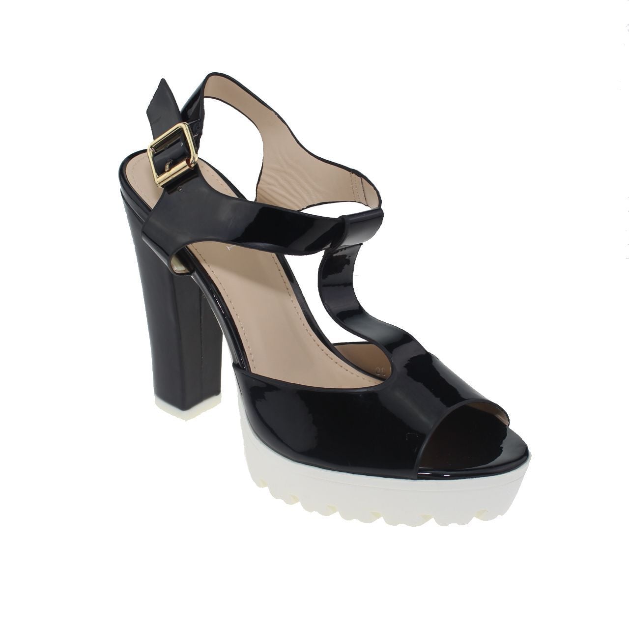 SANDALIAS MUJER VÍA FRANCA NEGRO ART. 5YJ0391BLAC - 1