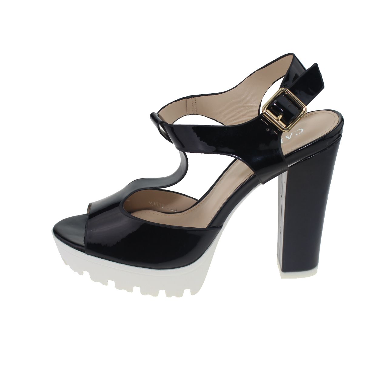 SANDALIAS MUJER VÍA FRANCA NEGRO ART. 5YJ0391BLAC - 4