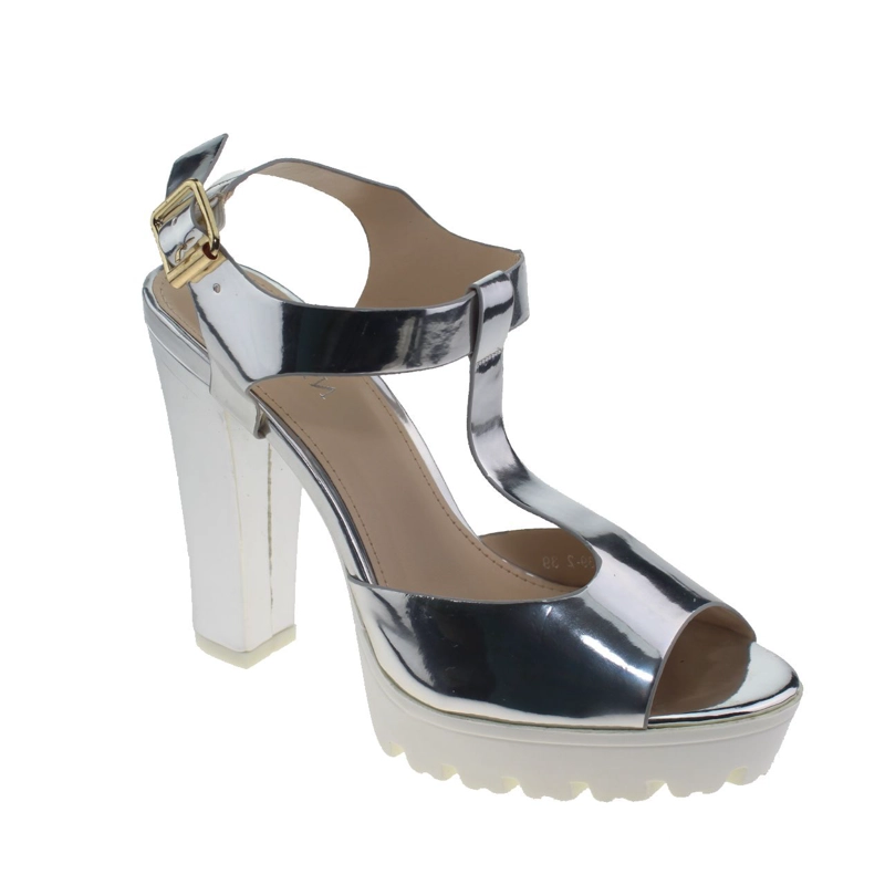 SANDALIAS MUJER VÍA FRANCA PLATA ART. 5YJ0392SILV - 1