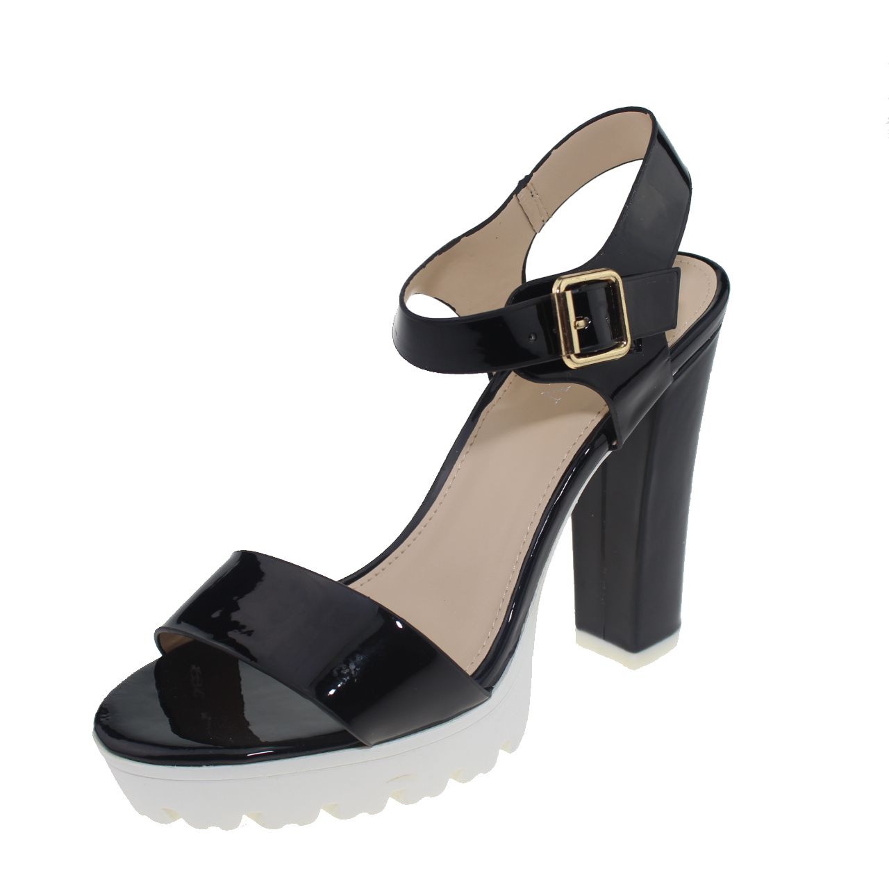 SANDALIA NEGRO VIA FRANCA ART. 5YJ0401BLAC - 1