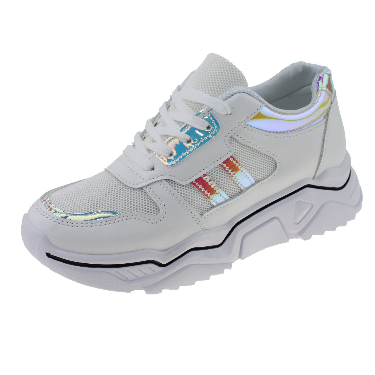ZAPATILLA BLANCO/NARANJO VIA FRANCA ART. 5LXD65383WO - 1