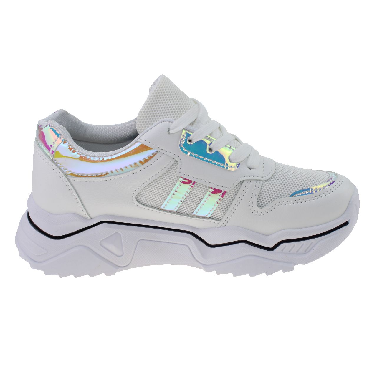 ZAPATILLA BLANCO/NARANJO VIA FRANCA ART. 5LXD65383WO - 2