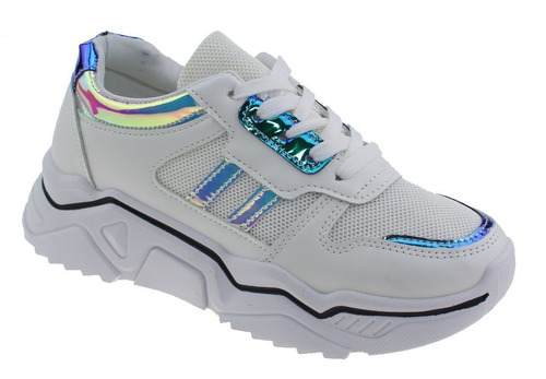 ZAPATILLA BLANCO/NARANJO VIA FRANCA ART. 5LXD65383WO - 5