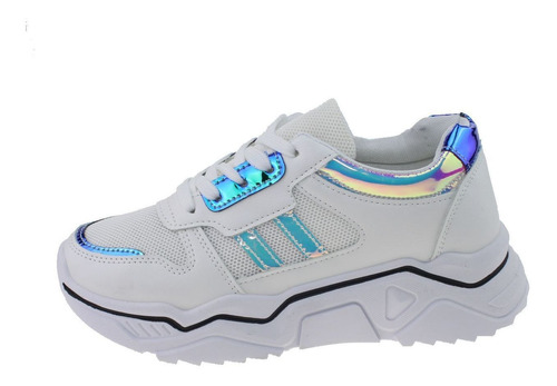 ZAPATILLA BLANCO/NARANJO VIA FRANCA ART. 5LXD65383WO - 6
