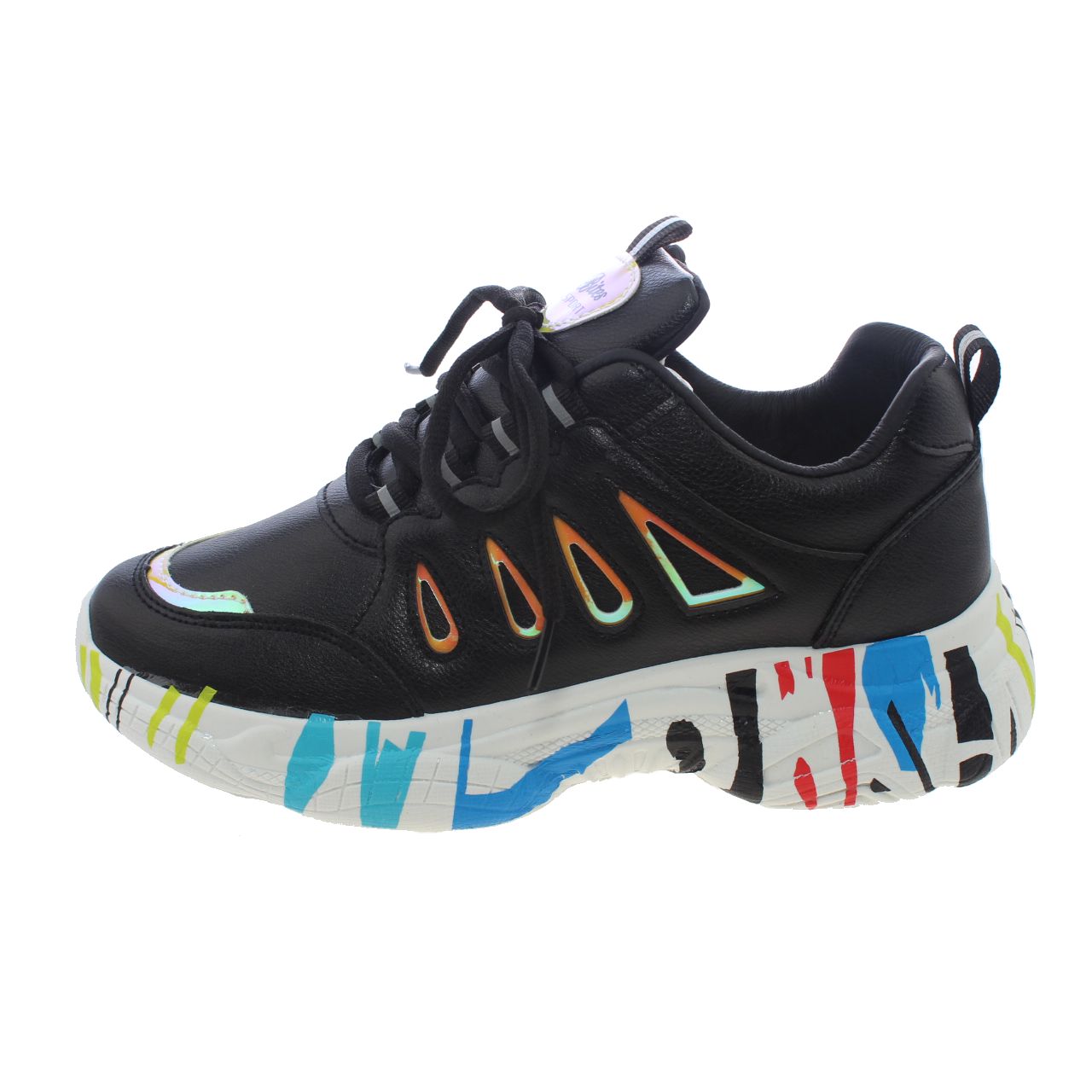 ZAPATILLA NEGRO VIA FRANCA ART. 5E27BLACK - 2
