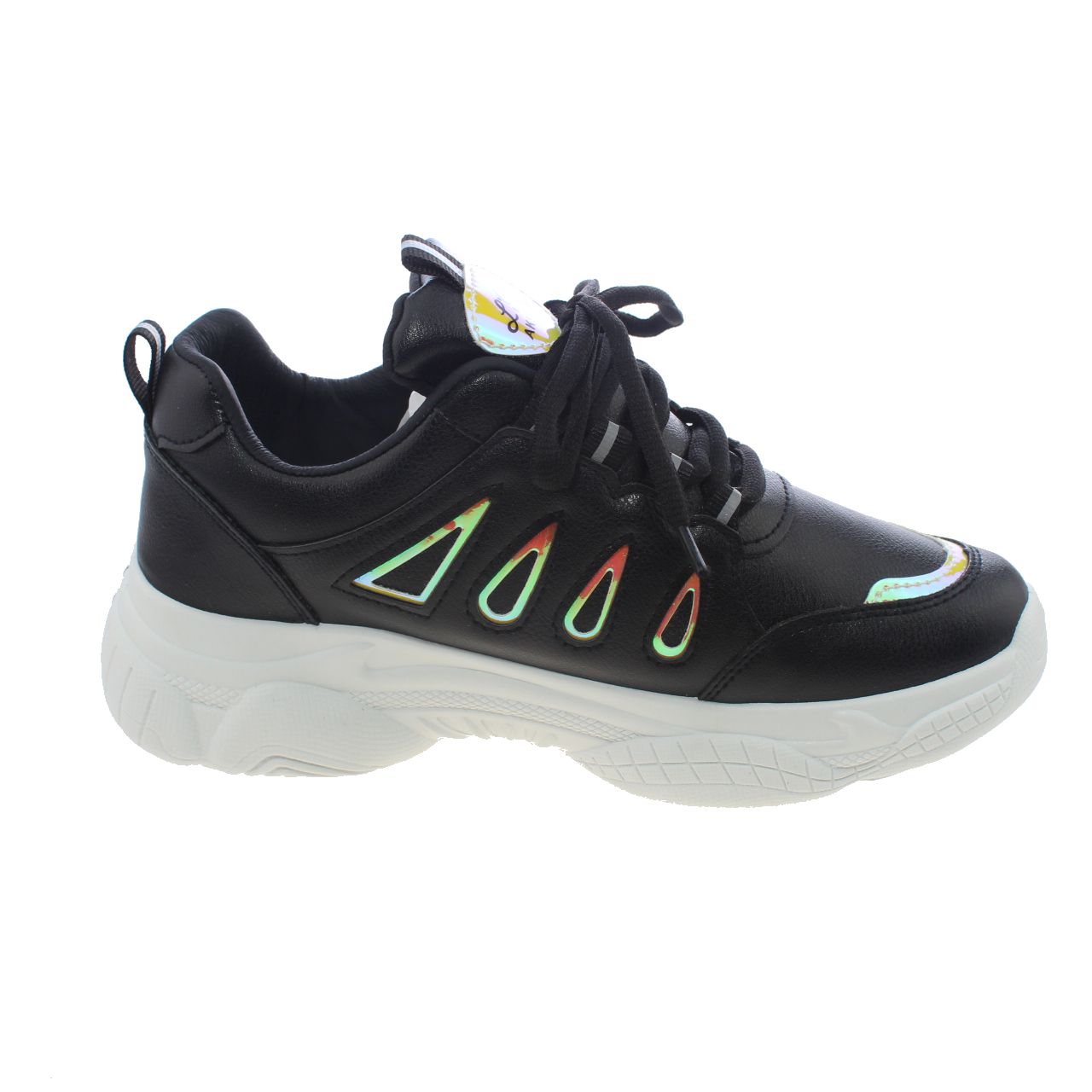 ZAPATILLA NEGRO VIA FRANCA ART. 5E27BLACK - 4
