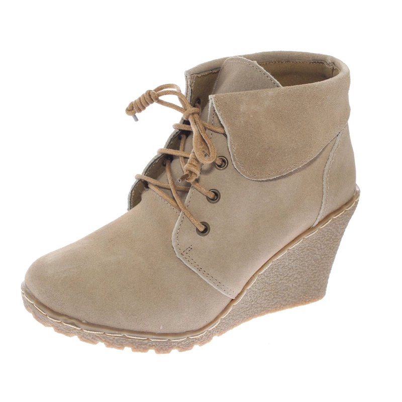 BOTÍN VIA FRANCA BEIGE ART. 5IN1206C CASUAL - 1