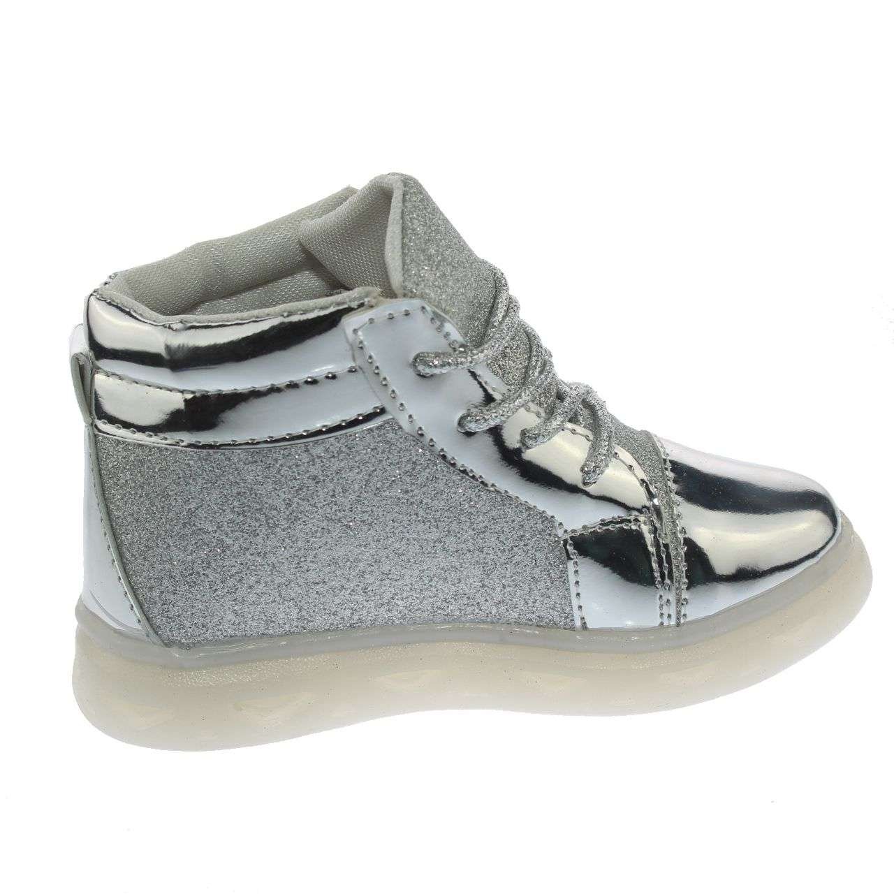 ZAPATILLA CON LUCES DORADO VIA FRANCA - 4