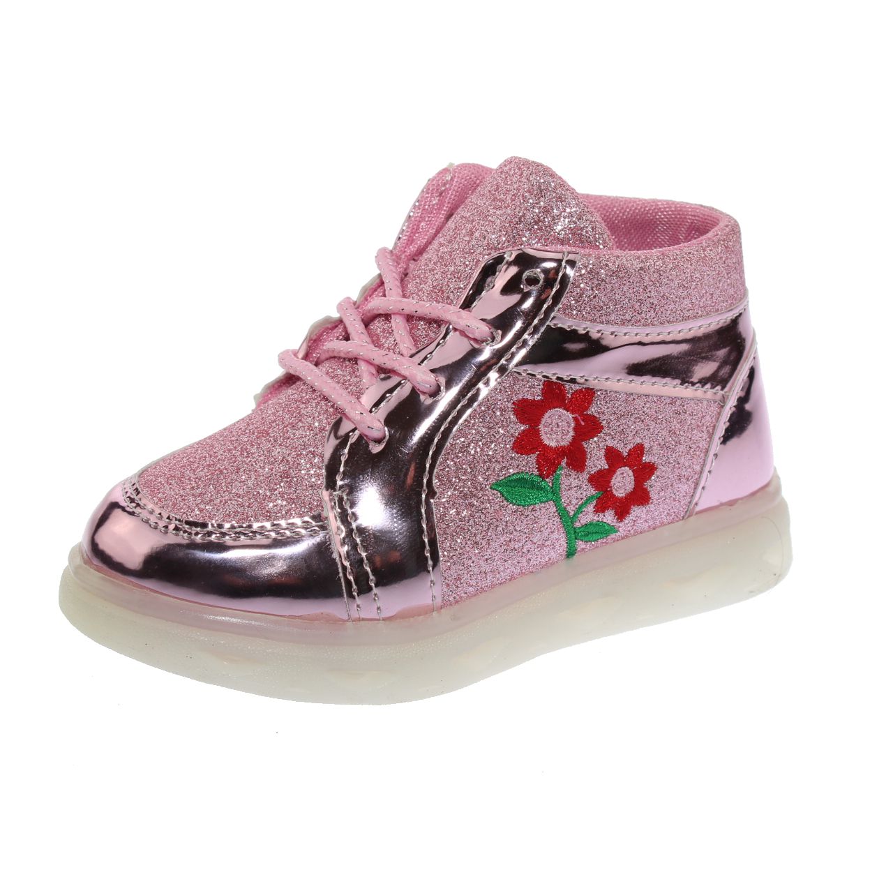 ZAPATILLAS NIÑA VIA FRANCA CASUALES CON LUCES ART 10252SILVER - 1