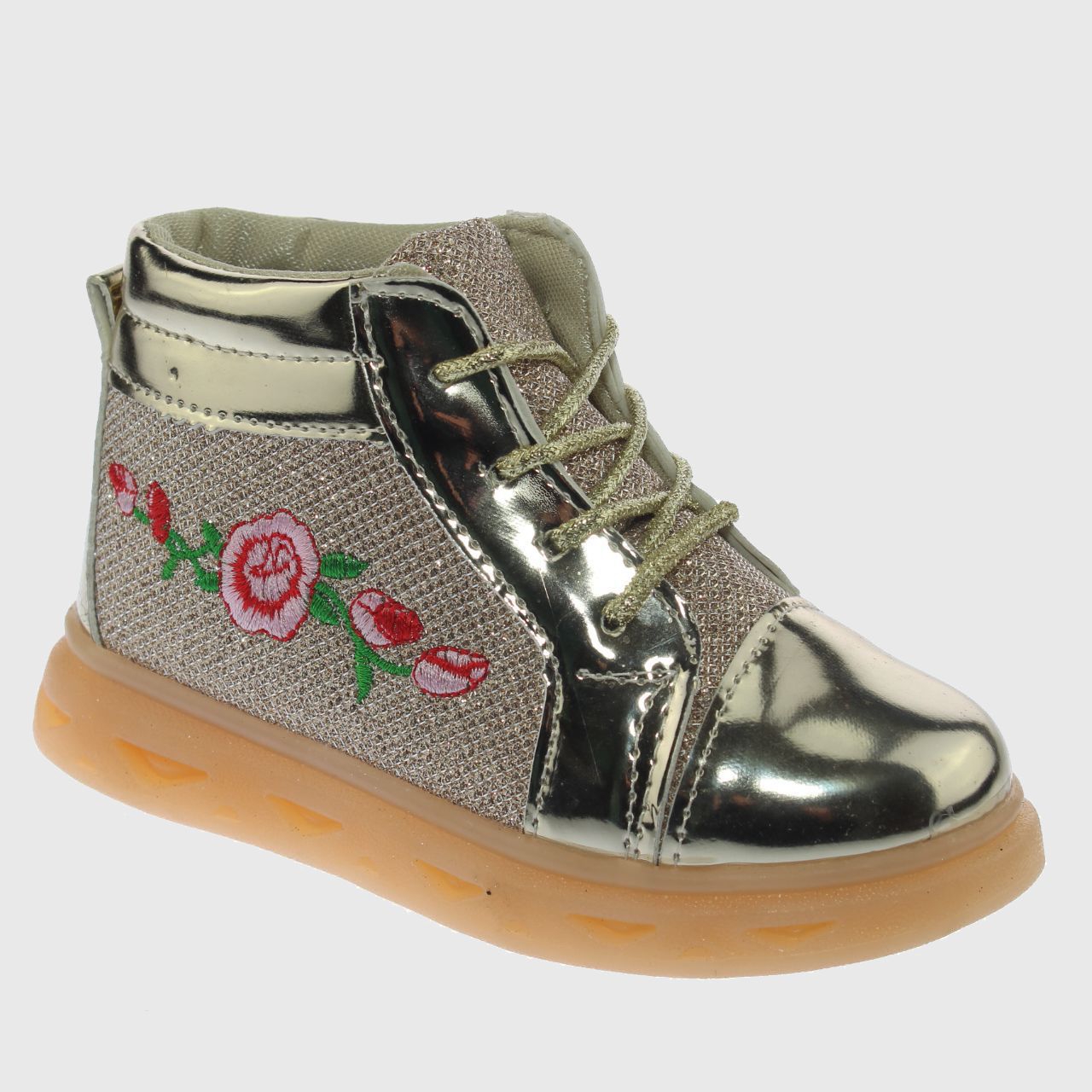 ZAPATILLAS NIÑA VIA FRANCA CASUALES CON LUCES ART 10252SILVER - 1