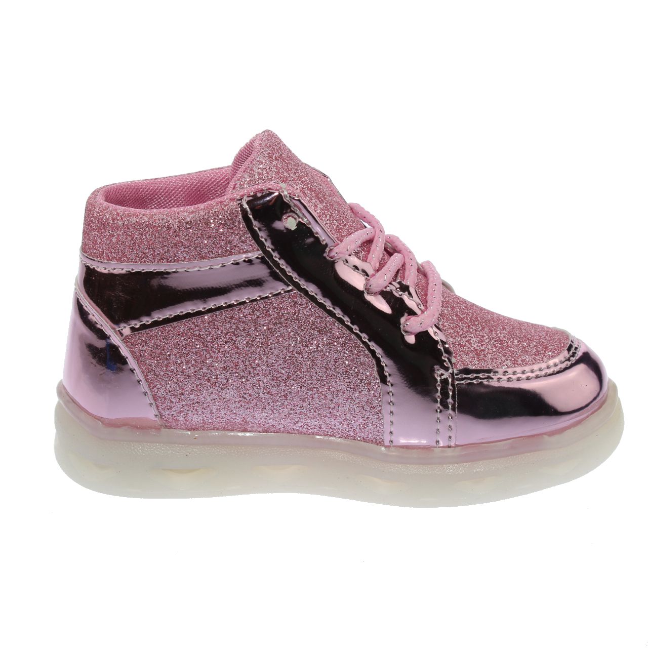 ZAPATILLAS NIÑA VIA FRANCA CASUALES CON LUCES ART 10252SILVER - 3
