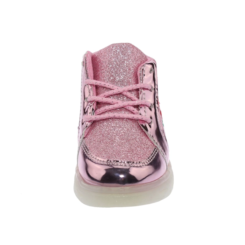 ZAPATILLAS NIÑA VIA FRANCA CASUALES CON LUCES ART 10252SILVER - 5