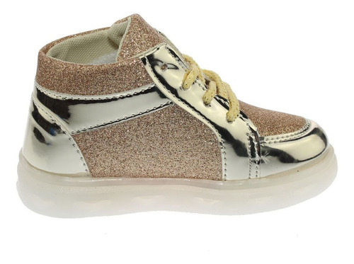 ZAPATILLAS NIÑA VIA FRANCA CASUALES CON LUCES ART 10252SILVER - 8