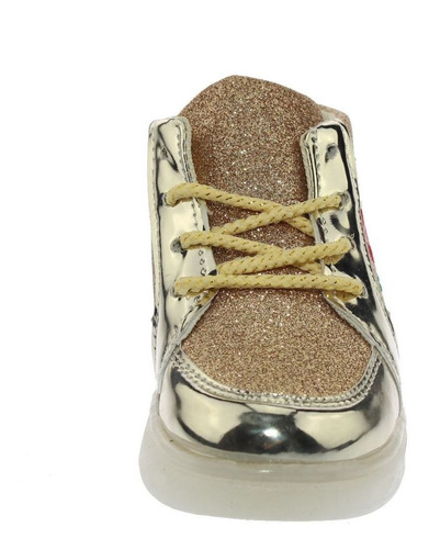 ZAPATILLAS NIÑA VIA FRANCA CASUALES CON LUCES ART 10252SILVER - 9
