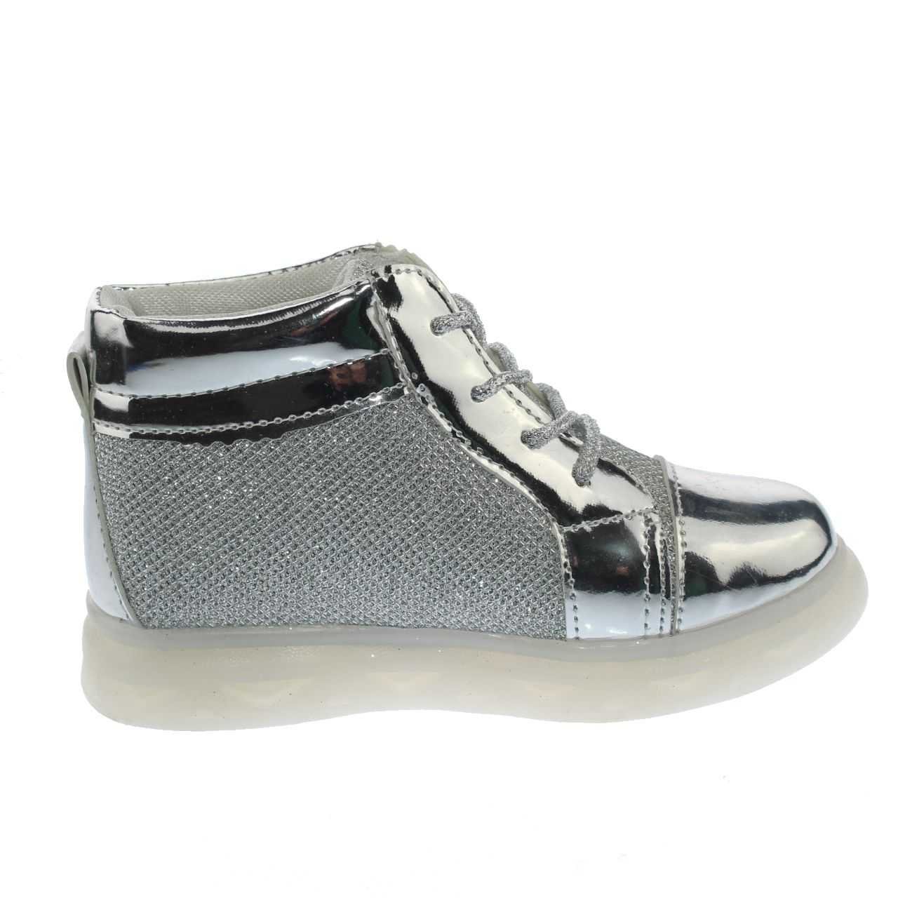 ZAPATILLA CON LUCES DORADO VIA FRANCA - 4