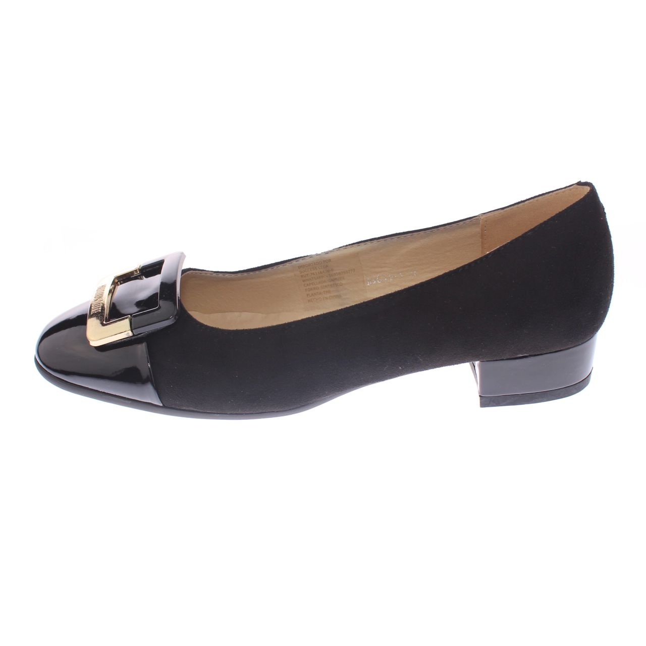 ZAPATO TACO NEGRO HUALUN ART: 5A96111BLACK - 2