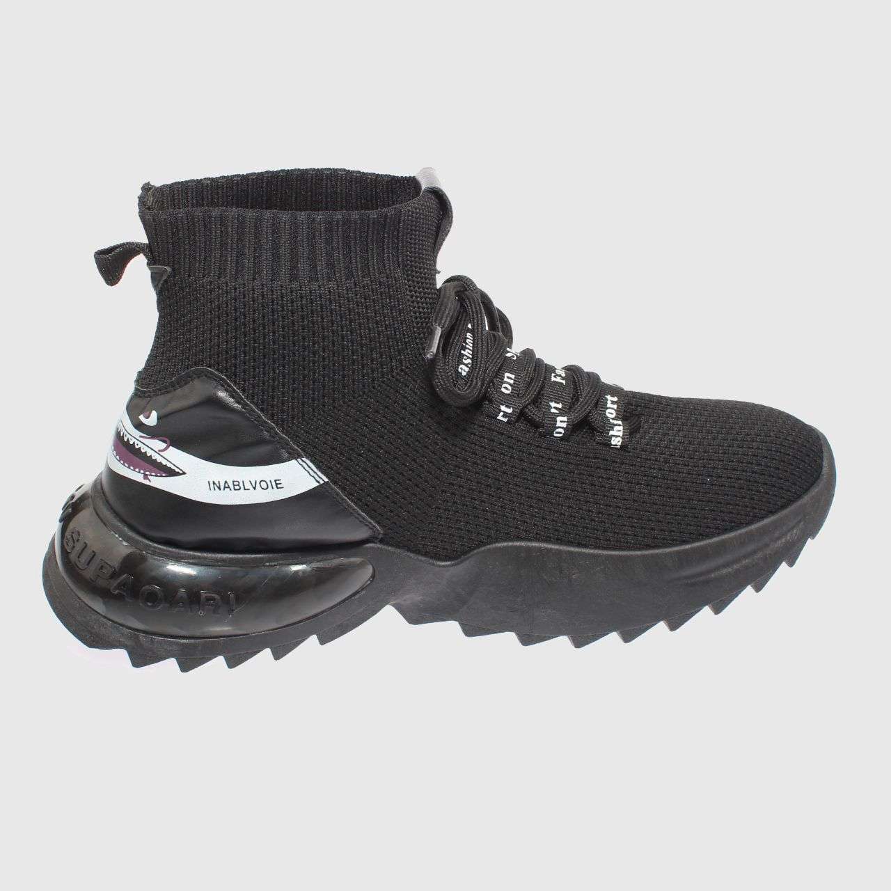 ZAPATILLAS HOMBRE VIA FRANCA URBANAS NEGRO CAÑA ART. 8A173BLACK - 3