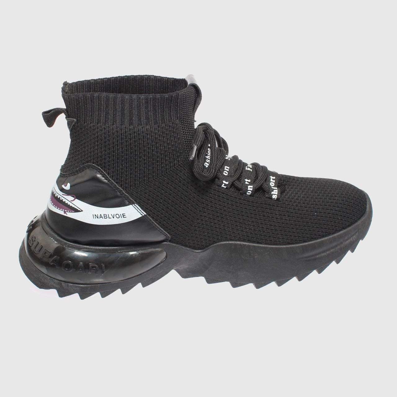 ZAPATILLAS HOMBRE VIA FRANCA URBANAS NEGRO CAÑA ART. 8A173BLACK - 3